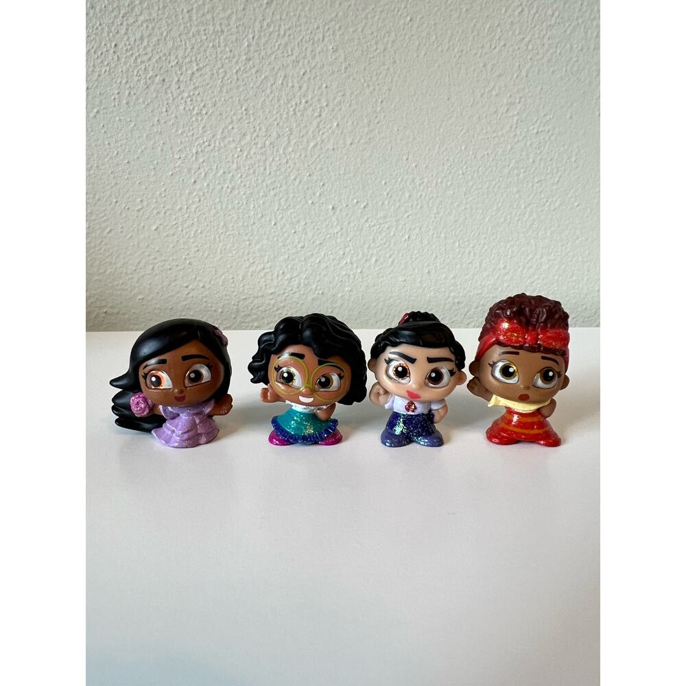 Disney Doorables Encanto Lot of 4 Figures Mirabel, Luisa, Isabela, and Dolores